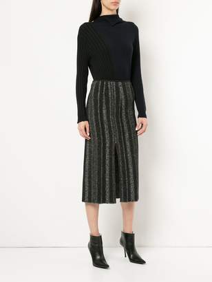 Proenza Schouler embroidered midi skirt