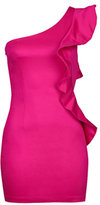 Thumbnail for your product : Fashion Union AX Paris One Shoulder Frill Dress
