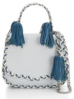 Thumbnail for your product : Rebecca Minkoff Chase Leather Saddle Bag - Blue