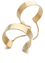 Thumbnail for your product : Vanessa Mooney Anarchy Double Cuff Bracelet
