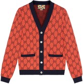 Thumbnail for your product : Gucci GG Multicolor wool cotton cardigan
