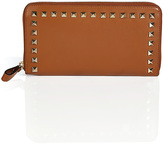Thumbnail for your product : Valentino Leather Studded Wallet