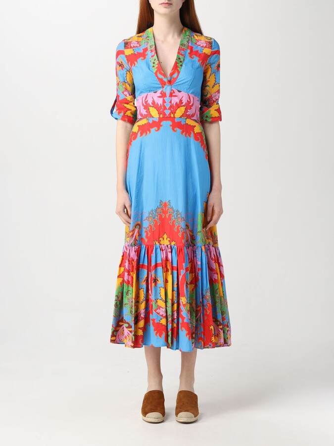 Etro dress in cotton and silk - ShopStyle