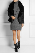 Thumbnail for your product : Preen Line Dudley shearling-trimmed quilted leather jacket