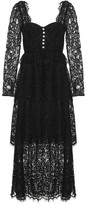 Thumbnail for your product : Self-Portrait Cotton-blend lace midi dress