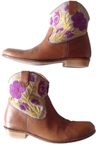 Thumbnail for your product : Antik Batik Leather Ankle boots