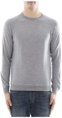 Gran Sasso Grey Wool Sweatshirt