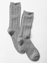 Thumbnail for your product : Gap Cozy cable knit socks