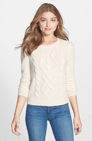 Thumbnail for your product : Caslon Cable Knit Sweater (Regular & Petite)