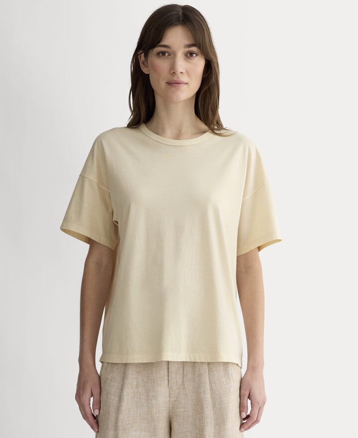 Everlane The Boyfriend Tee in Essential Cotton