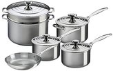 Thumbnail for your product : Le Creuset 10 Piece Set  - Stainless Steel