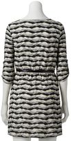 Thumbnail for your product : Trixxi striped sweater dress - juniors