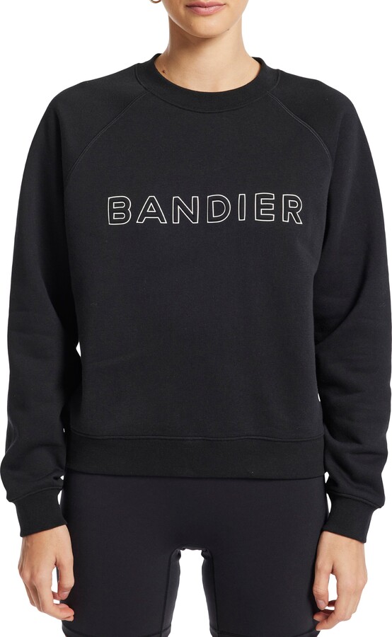 BANDIER Logo Crewneck Sweatshirt - ShopStyle
