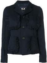 Thumbnail for your product : Comme des Garcons ruffled pockets jacket