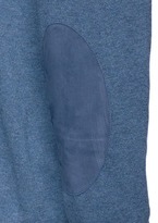 Thumbnail for your product : Maison Margiela Suede elbow patch cardigan