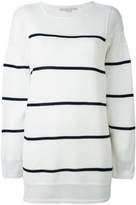 Thumbnail for your product : Stella McCartney deconstructed striped sweater