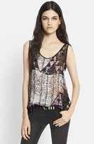 Thumbnail for your product : The Kooples Burnout Tank
