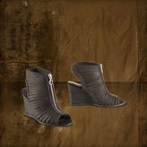 Thumbnail for your product : Denim & Supply Ralph Lauren Leather Starr Caged Wedge