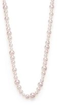 Thumbnail for your product : Mikimoto 4.5MM-8.5MM White Cultured Akoya Pearl & 18K White Gold Necklace