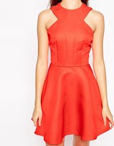 Thumbnail for your product : AX Paris Skater Dress with Cut-Out Neckline