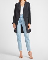 Thumbnail for your product : Express Long One Button Boyfriend Blazer