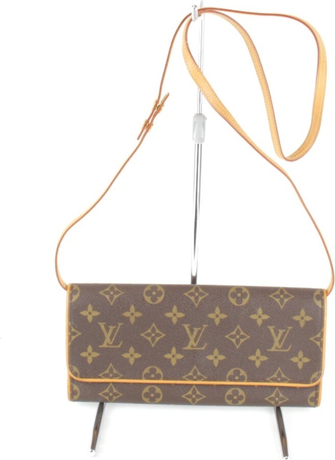 Louis Vuitton Brown Monogram Monogram Pochette Shoulder Bag (Pre-Owned)