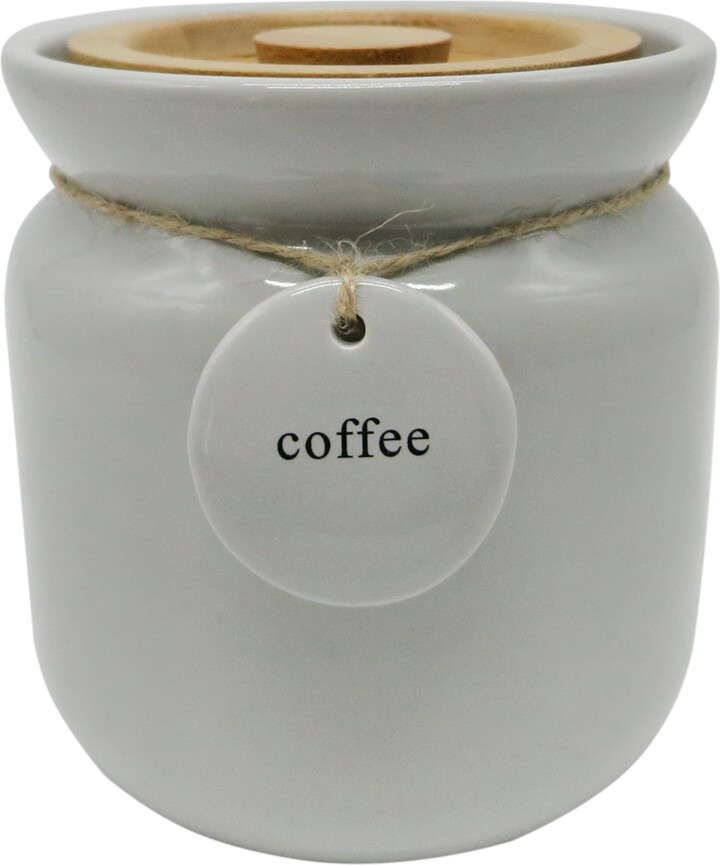 Dunelm Grey Hang Tag Canister Grey ShopStyle Food Storage Containers