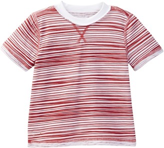 7 For All Mankind Reversible Crew Neck Tee (Little Boys)