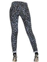 Thumbnail for your product : Fausto Puglisi Animalier Stretch Cotton Denim  Jeans