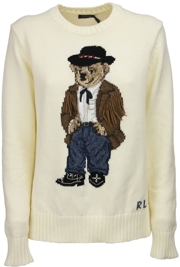 Ralph Lauren Cowboy Polo Bear Jumper - ShopStyle Sweaters