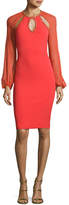 Thumbnail for your product : Jenny Packham Beaded-Trim Cutout Cocktail Dress, Salsa