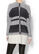 Thumbnail for your product : Vince Varigated Oversized Cardigan