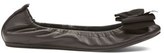 Thumbnail for your product : Lanvin Women's Bow Scrunch Ballerina Flat