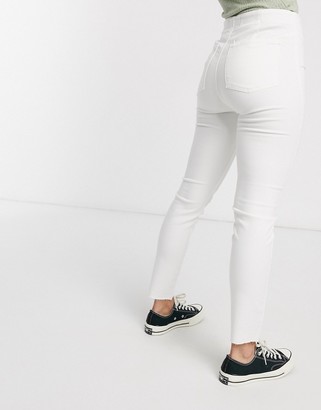 We The Free by Free People Miles Away skinny jeans in white