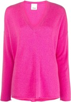Thumbnail for your product : Allude V-neck cashmere jumper