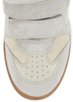 Thumbnail for your product : Isabel Marant Beckett Suede Wedge Sneaker, Cream