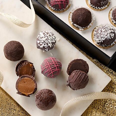 Wolfgang Puck® 12-Piece Dark Chocolate Estate Truffles