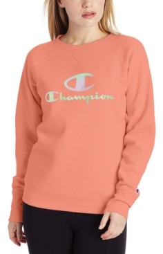 champion jacket womens orange