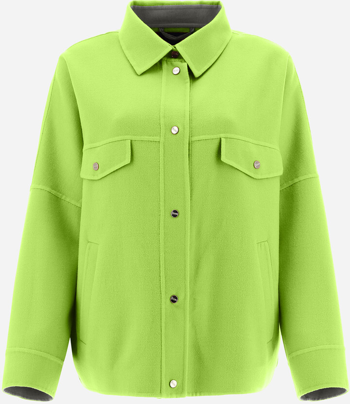 Herno DoubleLayered Wool Bomber Jacket ShopStyle