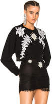 Thumbnail for your product : Francesco Scognamiglio Embellished Crew Neck Sweater