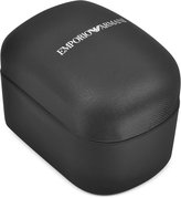 Thumbnail for your product : Emporio Armani Valente Black Leather Strap Chronograph WatchMen's Watch