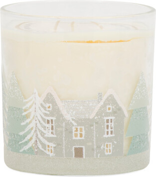 TJMAXX 24Oz Puffy Color Houses Candle