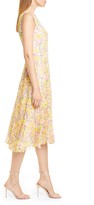 Thumbnail for your product : Jason Wu Collection Pleated Floral Chiffon Midi Dress