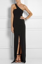 Thumbnail for your product : Michael Kors One-shoulder stretch-wool gown
