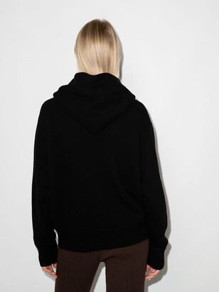 LES TIEN Core knitted hoodie