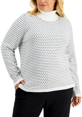 bright white sweater