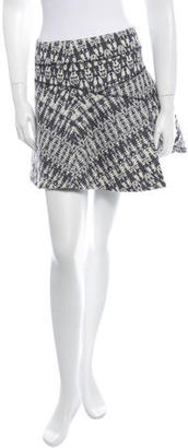 Derek Lam 10 Crosby Tweed Midi Skirt