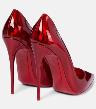 Christian Louboutin So Kate 120 patent leather pumps - ShopStyle Heels