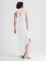 Thumbnail for your product : Halston Iconic Cross Neck Crepe Gown