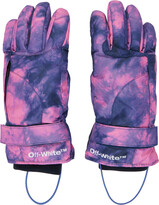 Thumbnail for your product : Off-White Pink & Blue Tiedye Org Seams Ski Gloves